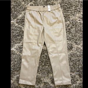 The Faux Leather Pull On Ankle